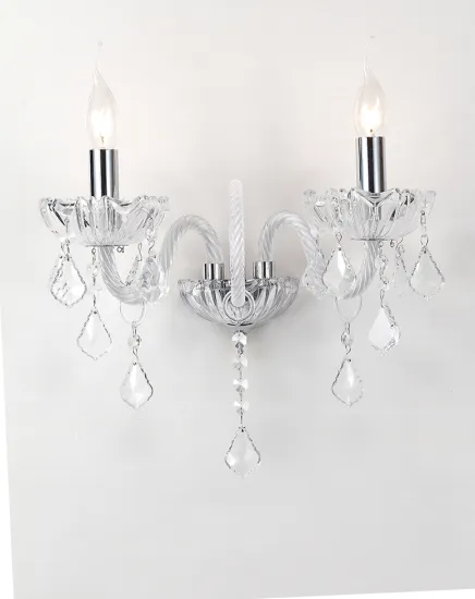 European Style Modern Indoor Crystal Wall Lamp