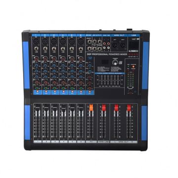 Wholesale 6-Channel Audio Console Mixer with Dual Effects and Bluetooth Studio Amplifier
