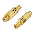 RCA Female Gold Plated Red Black Soldering Connector