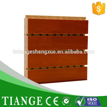 Sound insulation perforated acoustic wall panel board studio acoustic soundproofing