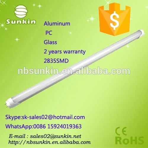 SMD LED T8 tube 900mm 12w 2 years warranty from Ningbo