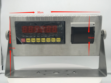 Stainless steel weighing instrument With printer