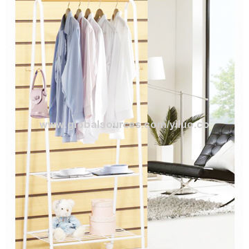Multi-functional solid wooden coated hanger in living room