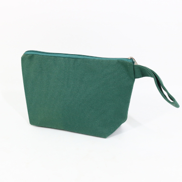 China Factory Wholesale Eco Friendly Cotton Makeup Bag with Custom Logo