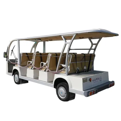 Open Style Electric Mini Sightseeing Bus Car Small Electric Golf Cart