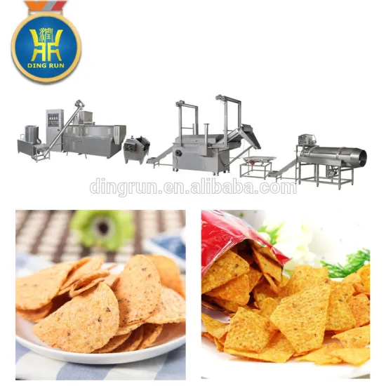 chips production making machine chips food processing line