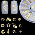 120pcs/pack DIY Christmas Design Tiny Slices Polymer Clay DIY Girls Toys Stickers Girls Gifts