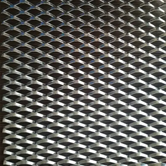 Stainless Steel Diamond Shaped Metal Wire Mesh for Building Facade Decoration