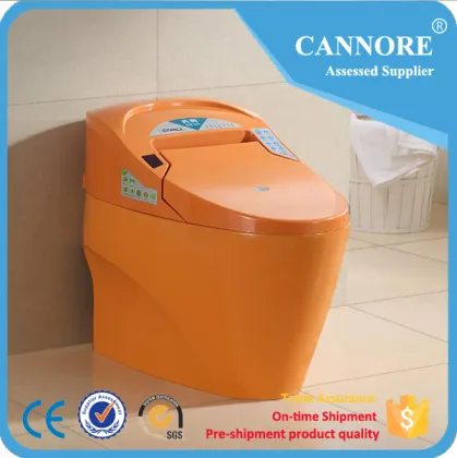 Bathroom Ceramic Intelligent Automatic Flush Sanitary Ware Smart Toilet