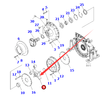 WA600-6 Kilit 426-12-31151