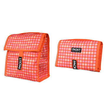 Insulated/picnic cooler bags with Velcro closure, foldable, available in various colors and sizes