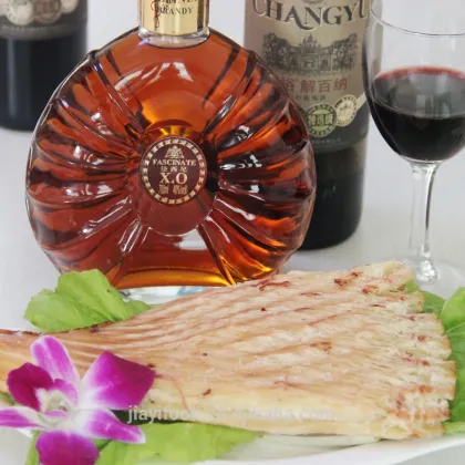 seasoned dried squid wing snacks