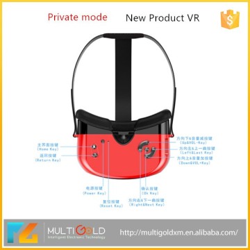 2016 New Product Private mode VR Box Rockchip Quad Core Android 5.1 OS 3D VR Glasses
