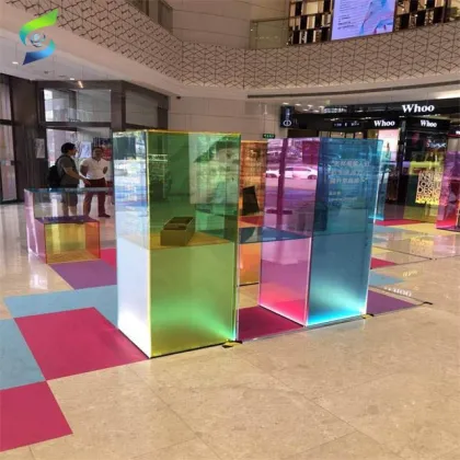 Glossy Multicolor Perspex Board 1000x2000mm for LED Light Box