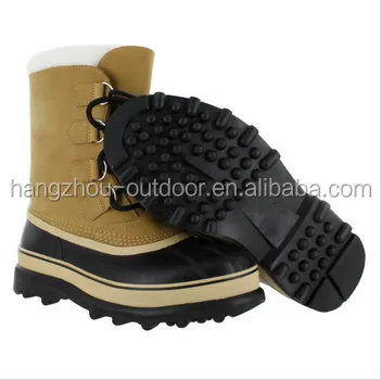 Handmade Men's Genuine Leather Winter Boots