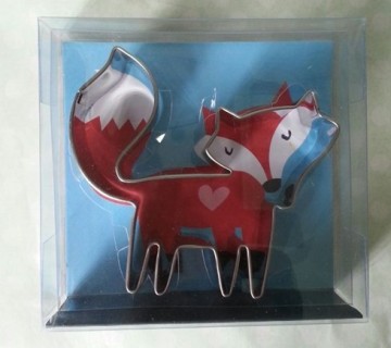 fox shape Lovely cookie cutter custom
