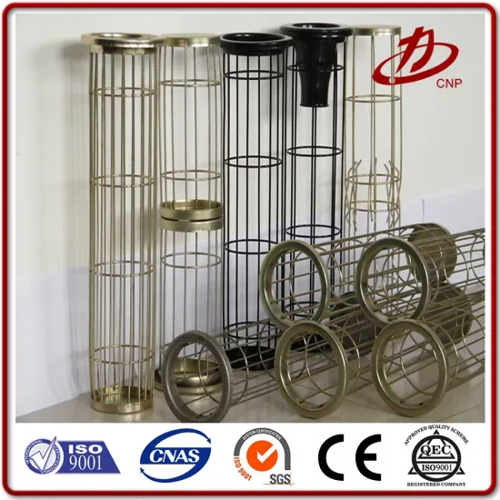 Bag house frame stainless steel filter cage