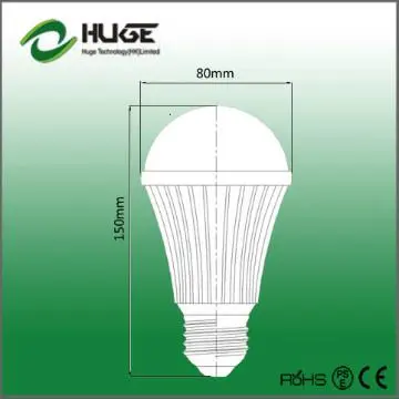 led bulbs china AC85-265V 3000K 1250LM