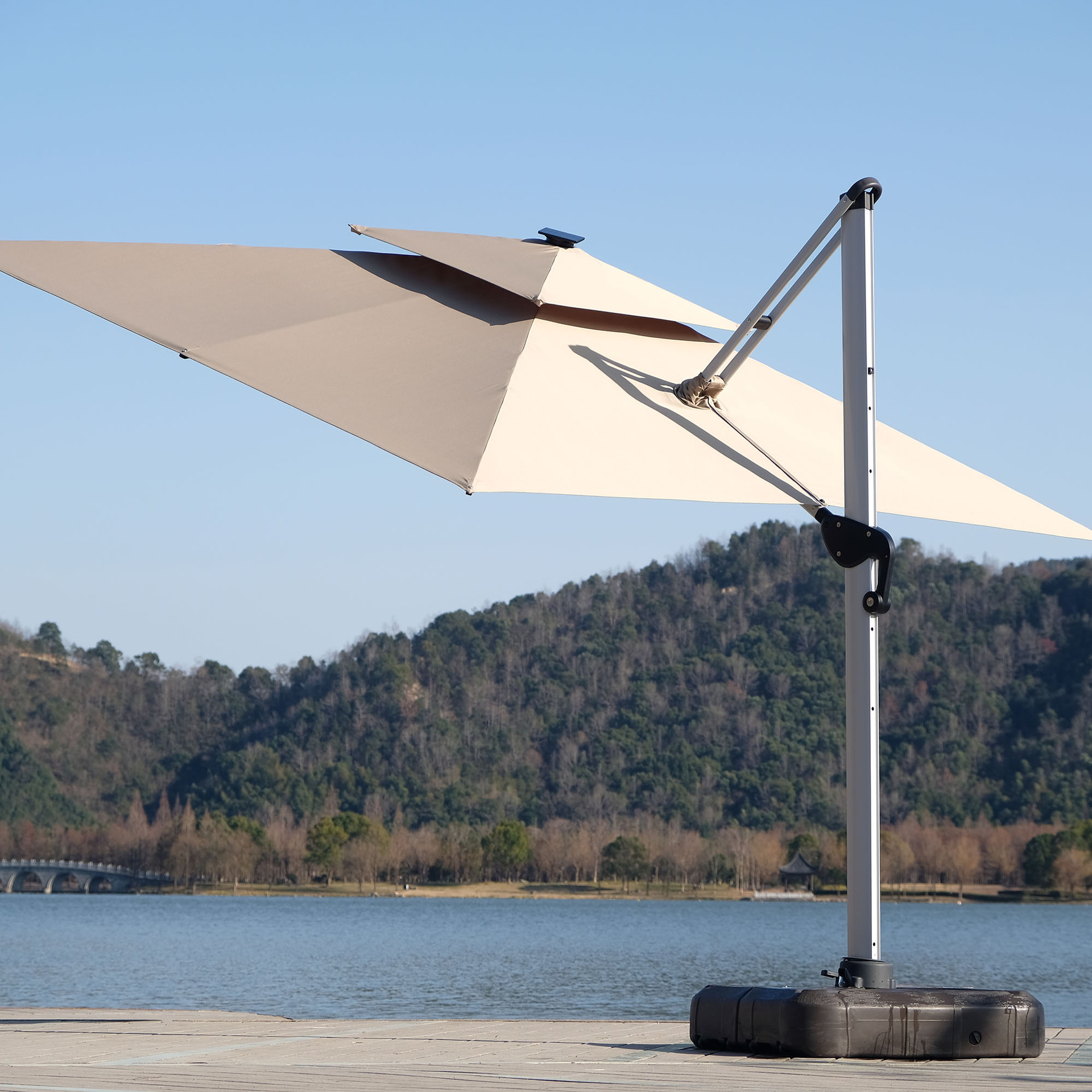 patio umbrella lights