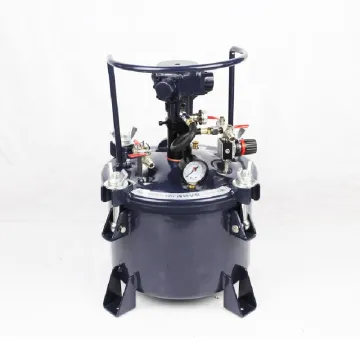 10-Liter Qt 2.65 Gallon Auto Mixing Agitated Pneumatic Pressure Paint Pot/ Tank PT-10A