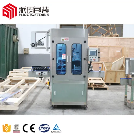 Automatic Sleeve Shrink Labeling Machine for PVC/PET Plastic Bottle Beverages
