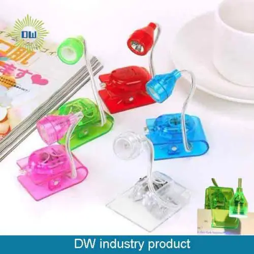 Mini Book Reading Light LED Flexible Bookmark Light Lamp For Night Reading US