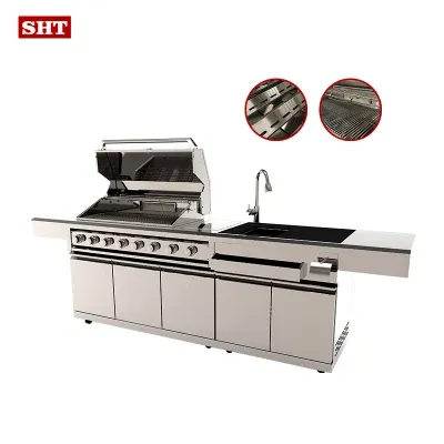 Factory Price Stainless Steel Barbeque Gas Grill