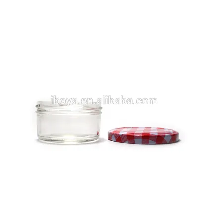 Wholesale 100Ml Small Capacity Nutella Glass Jar