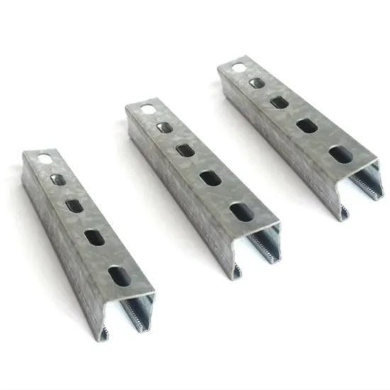 Galvanized Strut Slotted Channels For Light Hanging System