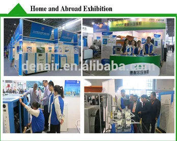 Screw Air Compressor 300l air tank together