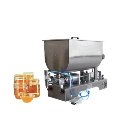 JIAHE G1W300 Semi-Automatic Jam Filling Equipment for Hot Pot Sauce