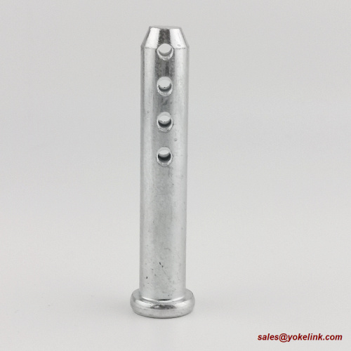 Pin clevis boleh laras universal dengan 4 Lubang