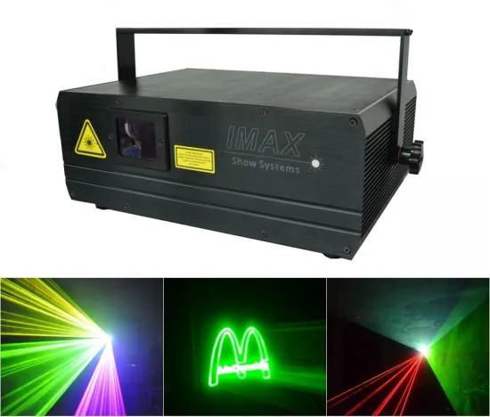 Christmas Laser Stage Light Imax 1.98 Rgb For Animations / Logos