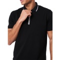 Men's Zip Polo Shirt Customization