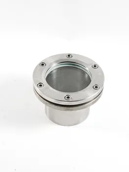 Stainless steel loose-fitting sight glasses