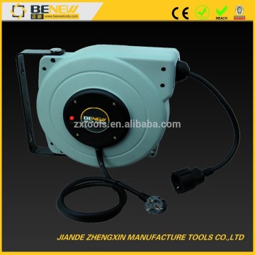 extension retractable electrical cord reel