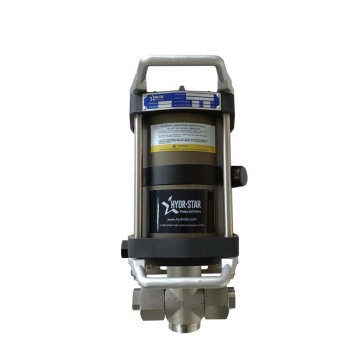 AHP06-2S-70 30-230 MPa Air/Liquid Booster Pump สำหรับการทดสอบระเบิด
