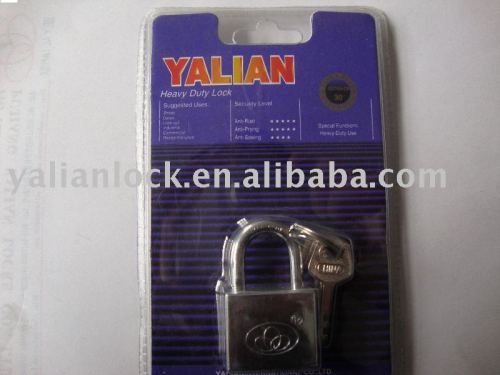 small round corner padlock