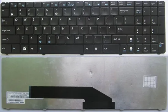 New Original  Asus K50 Laptop Keyboard 04gnvk5kus01-2