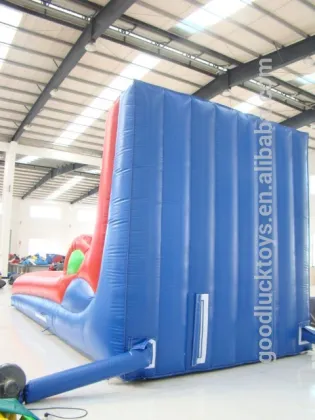 inflatable climbing game wall /inflatable sticky wall
