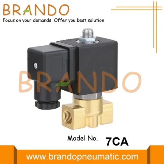 3 Way Normally Closed Brass Electric Solenoid Valve