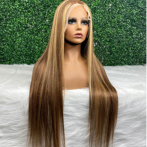 30 40 Inch 13x6 Straight 30 40 Inch 13x6 Straight Lace Front Wig Human Hair 13X4 Frontal 5X5 Glueless Ready to Wear Wigs 250% For Women Factory