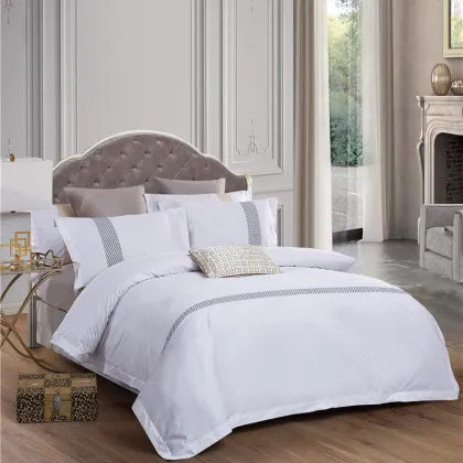 Hotel linen bed duvet cover