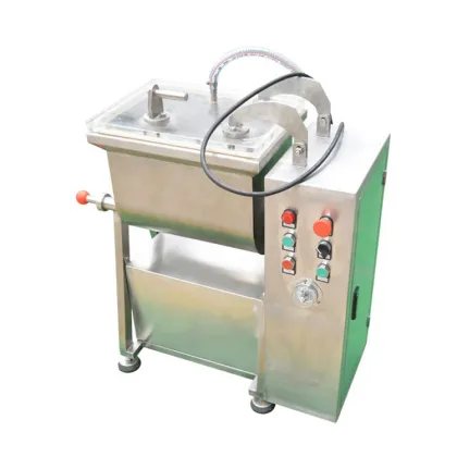 Small Sausage Meat Blender: Goat Sausage Meat Stuffing Mixer Vacuum Machine