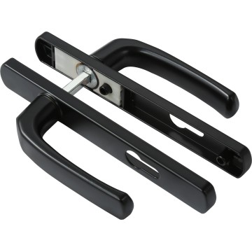 Алюмініевая двухбаковая дзвярная ручка для навясных дзвярэй