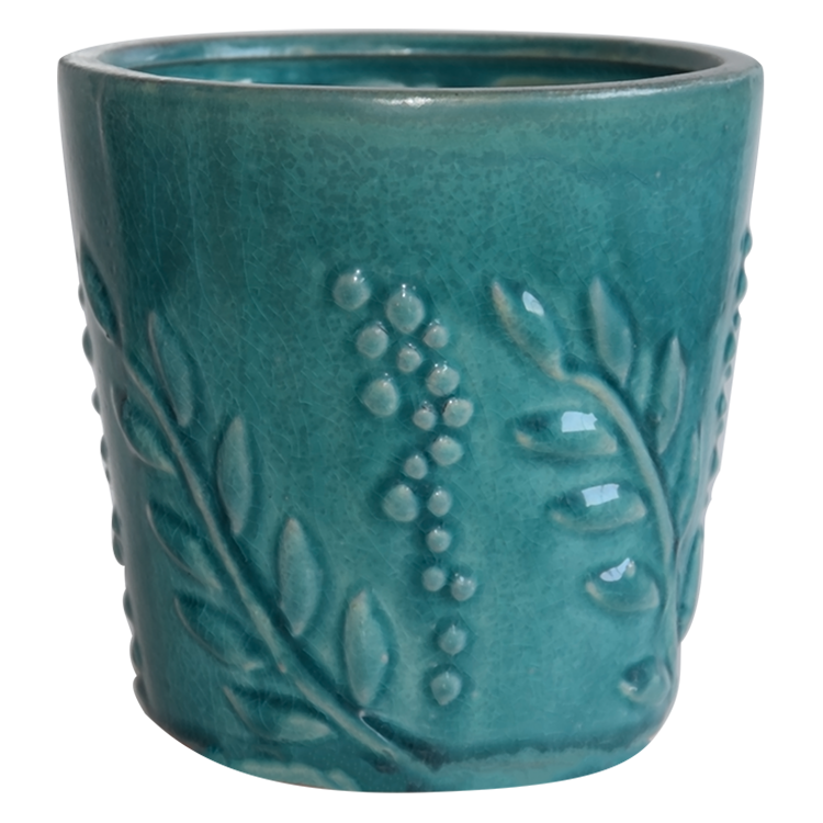 Cheap Factory Price Color Customized Ceramic Succulent Flower Pot 5in 7in Home Pot Ceramic Glazed Flower Pot3