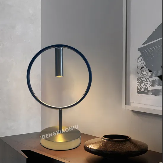 Modern European Hotel and Home Decor: Bedroom and Living Room Interior Design with Bedside Table Lamp