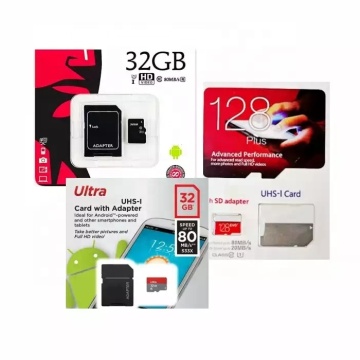 Carte SD abordable à grande vitesse - 8 Go / 16 Go / 128 Go U3 TF TF Carte pour téléphones mobiles