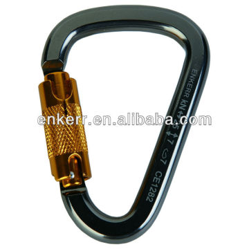 Pear-Shaped safety Carabiner,aluminum alloy carabiner