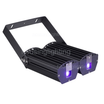 産業用LEDレーザーライト - 青/赤発光、2x20W/30W/60W、IP65アルミニウムボディによる緑の投影